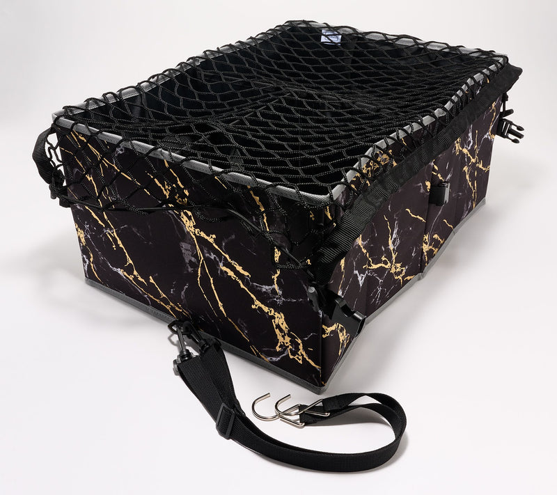 Garage21 Trunk Organizer with Mesh Lid and Fasteners — View 5