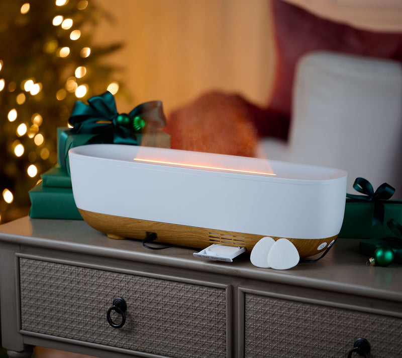 HoMedics Fireside Plus 0.47 Gal Top Fill Ultrasonic Humidifier — View 14