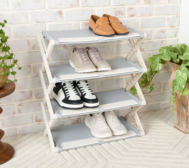 P.S. Home 4-Tier Convertible Shoe Rack — View 5