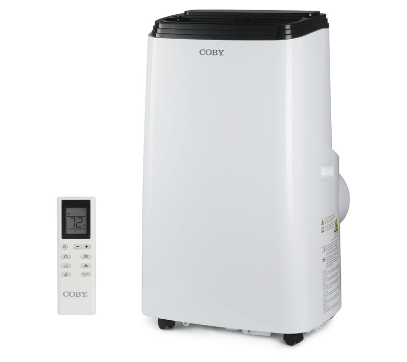 Coby 12,000 BTU (8150 DOE) 3-in-1 Portable Air Conditioner — View 3