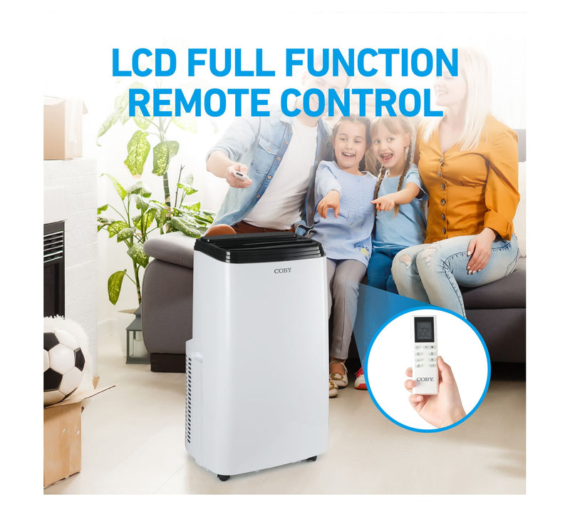 Coby 12,000 BTU (8150 DOE) 3-in-1 Portable Air Conditioner — View 5