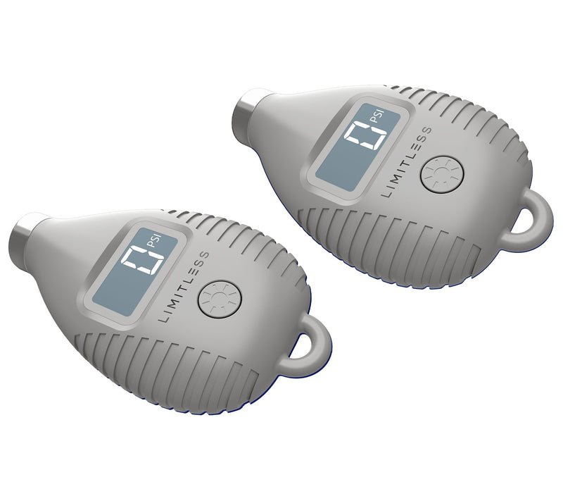 Limitless Set of 2 Digital Talking Tire Pressure Gauges — View 13