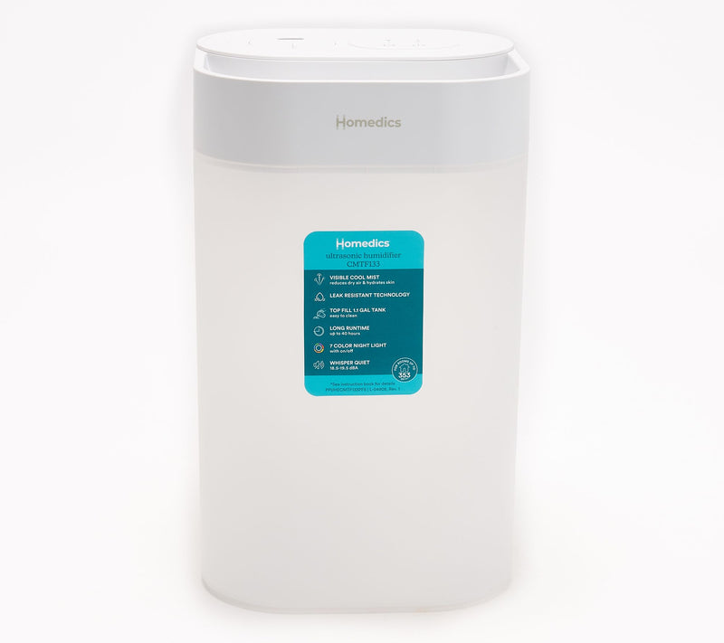 Homedics 1.1 Gal Top Fill Ultrasonic Humidifier — View 2
