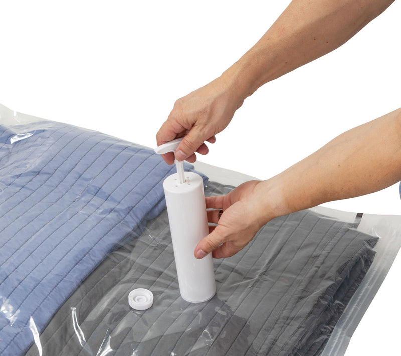 Honey-Can-Do 16-Pack Vacuum Storage Bags with Pump — View 6