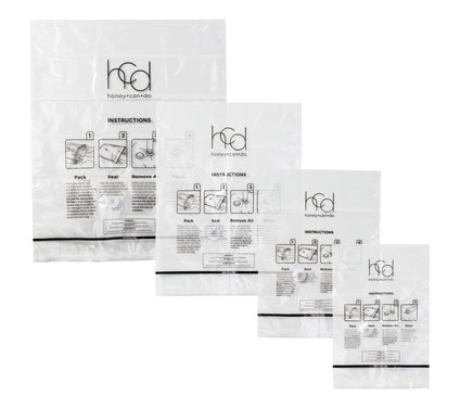Honey-Can-Do 16-Pack Vacuum Storage Bags with Pump