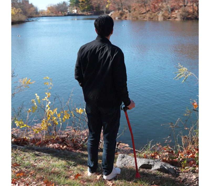 Dynamo GoStick Folding Cane with Cyclone Tip and Wrist Strap — View 18