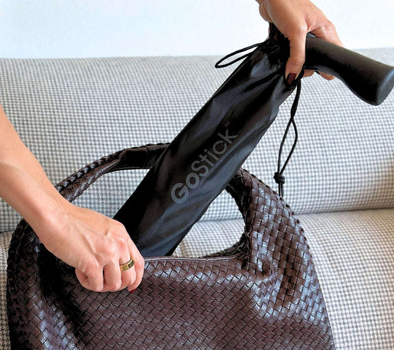 Dynamo GoStick Folding Cane with Cyclone Tip and Wrist Strap — View 19