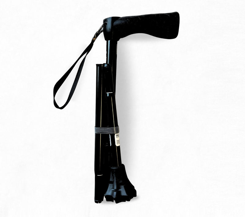 Dynamo GoStick Folding Cane with Cyclone Tip and Wrist Strap — View 5