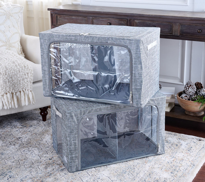 Periea Set of 2 Jumbo Boxes with Removable Dividers — View 14