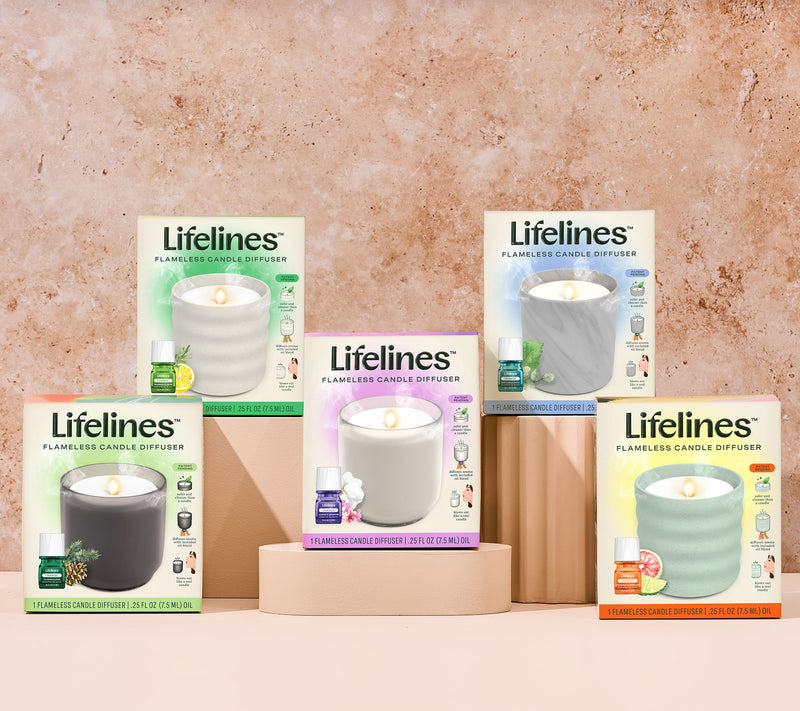 Lifelines Rechargeable Flameless Candle Aroma Diffuser — View 24