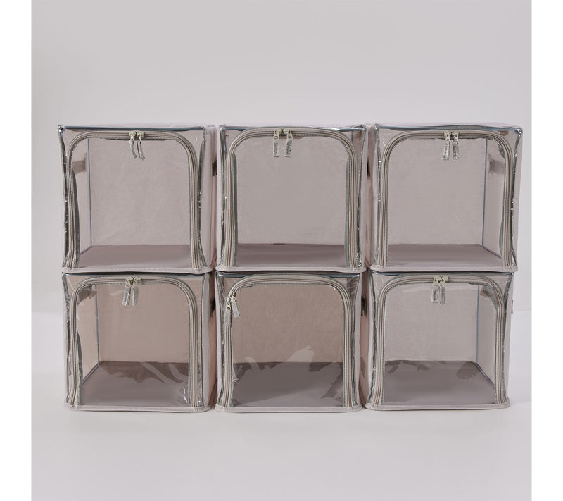 Periea Set of 6 Collapsible 10.5" Storage Cubes — View 25
