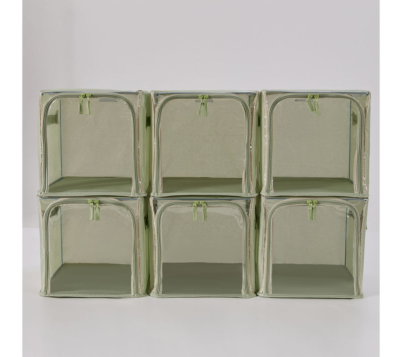 Periea Set of 6 Collapsible 10.5" Storage Cubes — View 26