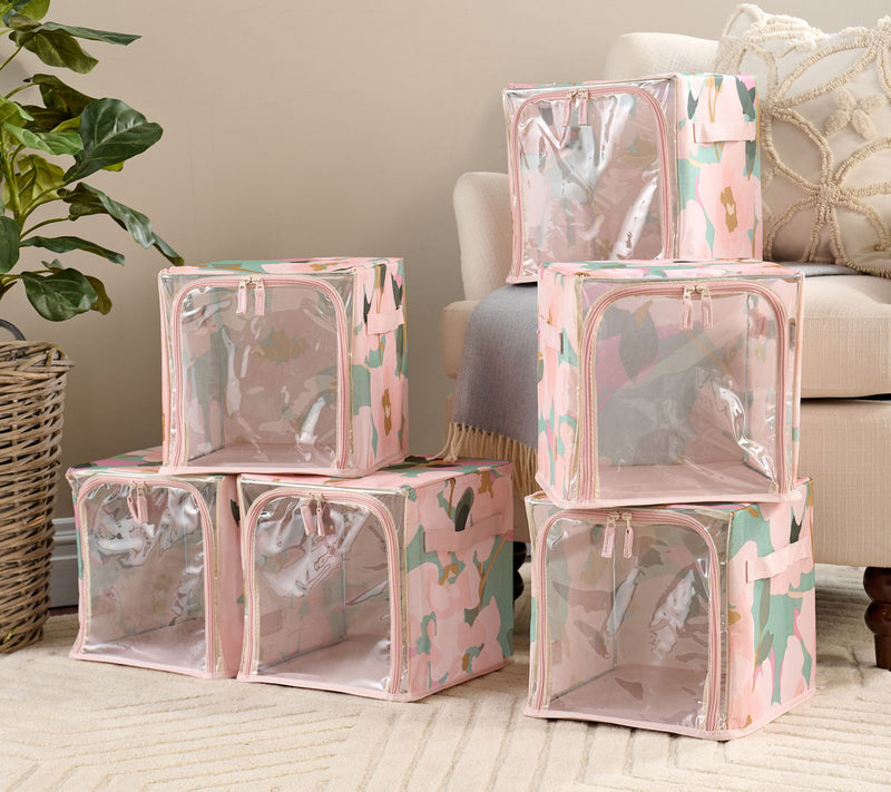 Periea Set of 6 Collapsible 10.5" Storage Cubes — View 13