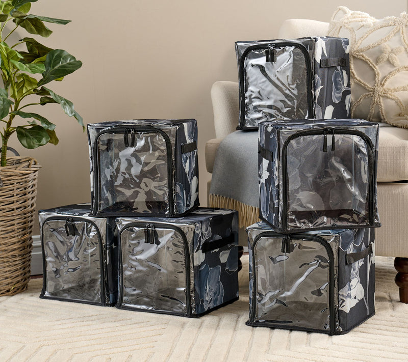 Periea Set of 6 Collapsible 10.5" Storage Cubes — View 5