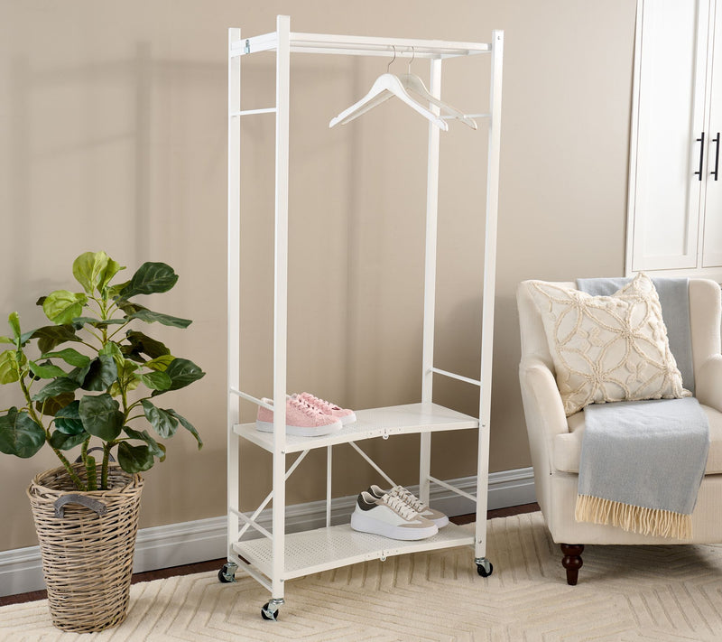 Pop-It Collapsible Hanging Rack with Shelves — View 3