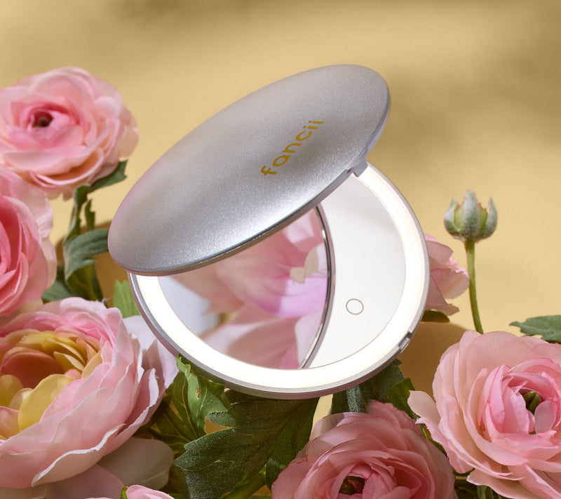 Fancii Taylor Mini Compact LED Mirror with 10x/1x Mag — View 10