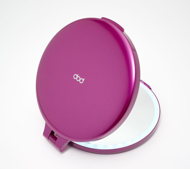 Pop Sonic Luna Compact LED Mirror with 1X/7X Magnification — View 12