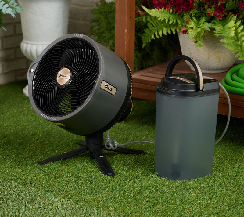 Shark FlexBreeze Mist Pro Cordless Fan w/Cover — View 7