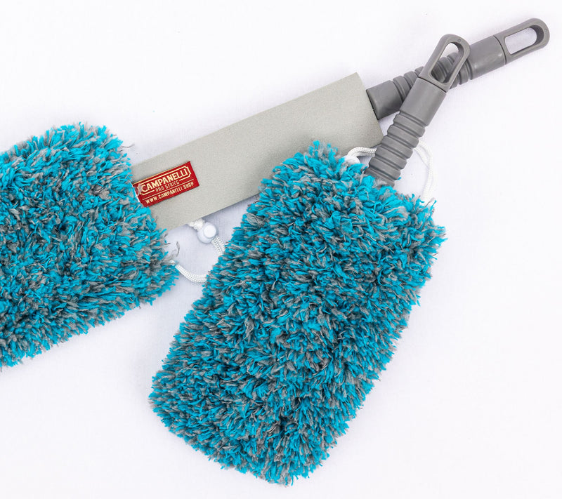 CAMPANELLI ProSeries 3pc Washable Duster Set w/Extension Pole — View 10