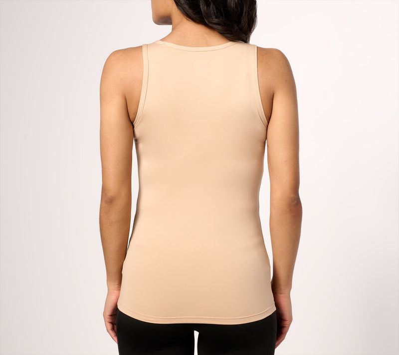 Tommie Copper Set of Scoop & High Neck Compression Tank Tops — View 9