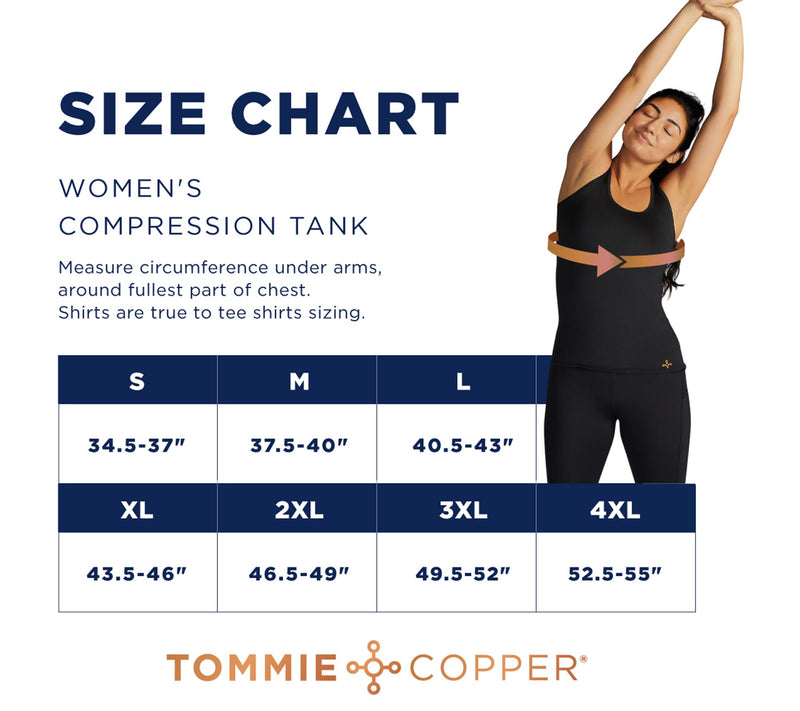 Tommie Copper Set of Scoop & High Neck Compression Tank Tops — View 12