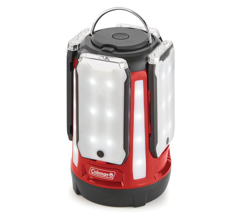 Coleman Quad Pro LED 800L Lantern with Take-Along Flashlights — Main view