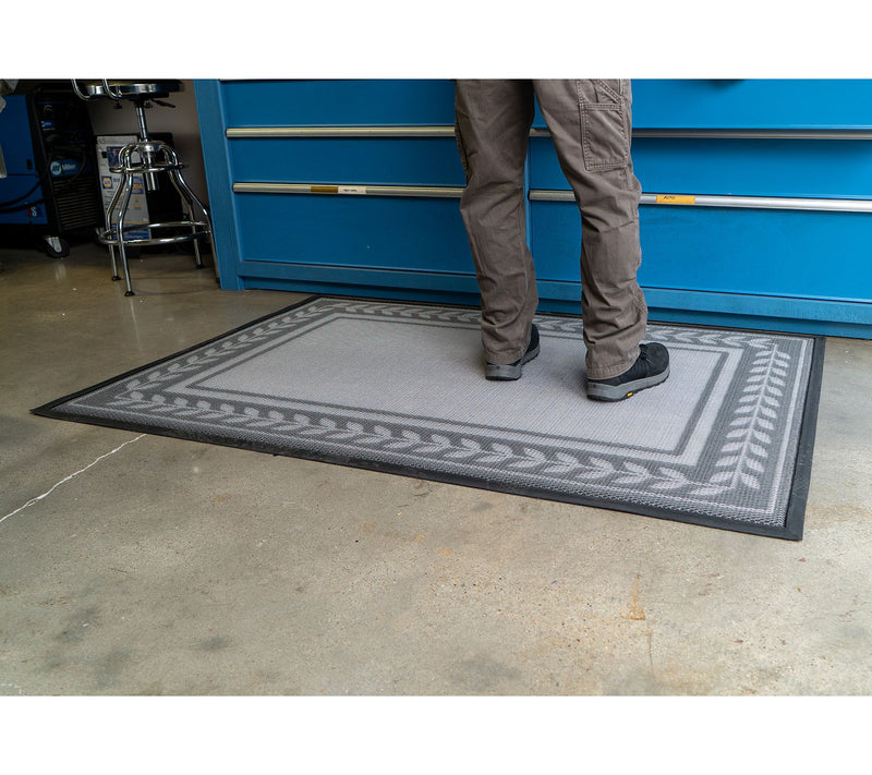 Bernini 4'x6' Aqua-Terra Indoor Outdoor Patterned Dirt Trapping Mat — View 16
