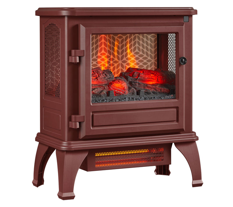 Duraflame Infrared 23" Stove Heater w/ Spectrafire 3D Color Flames — View 7
