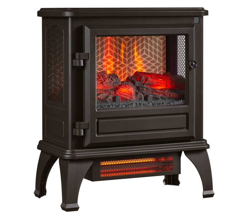 Duraflame Infrared 23" Stove Heater w/ Spectrafire 3D Color Flames — View 5