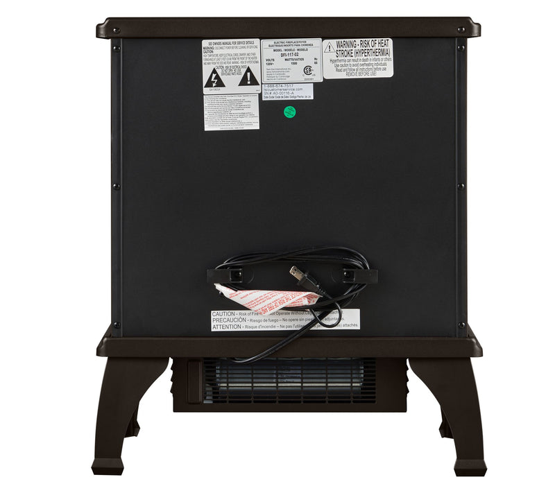 Duraflame Infrared 23" Stove Heater w/ Spectrafire 3D Color Flames — View 15