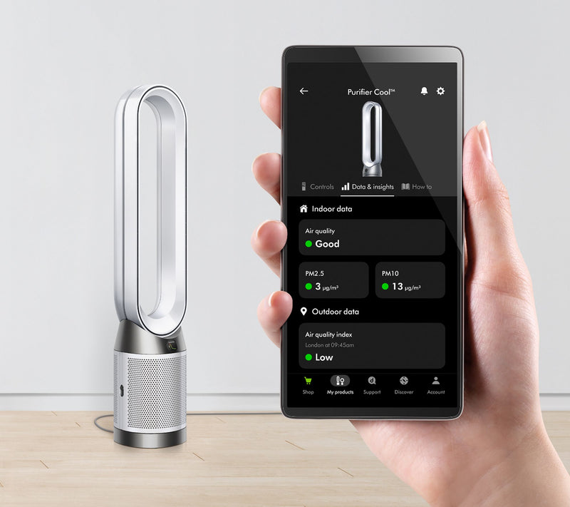 Dyson PC1 Cooling Fan & Air Purifier W/ Combi Glass Filter — View 4