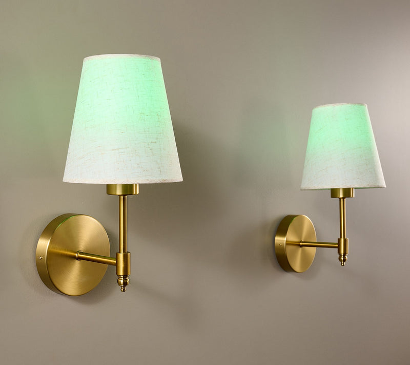 Brightliving Set of 2 RGB Wireless LED Wall Sconce — View 10