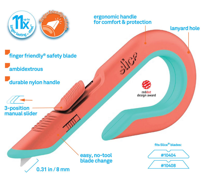 Slice Set of 3 Ceramic Box Cutters — View 6