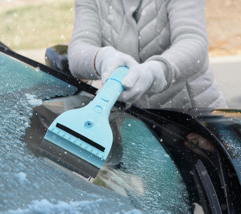 Limitless 12-Volt Heated Ice Scraper w/ LED Light — View 3