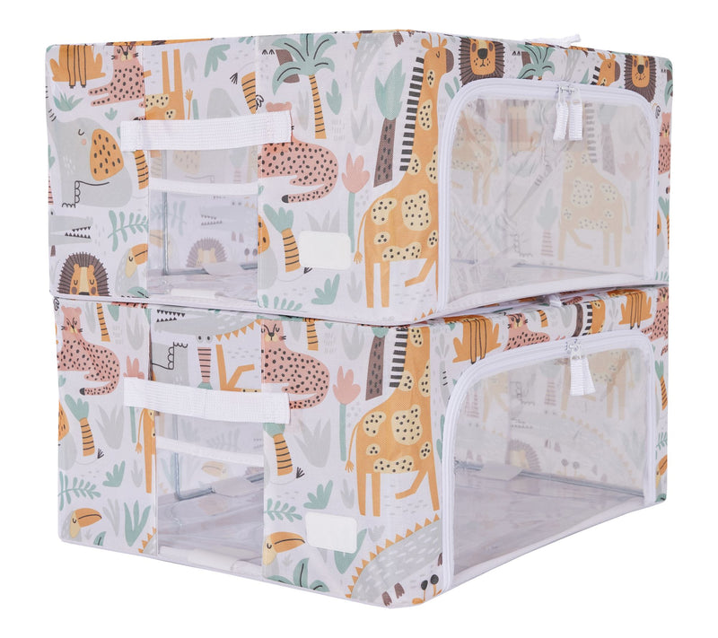 Periea Set of 2 Medium Children's Collapsible Storage Boxes — Main view