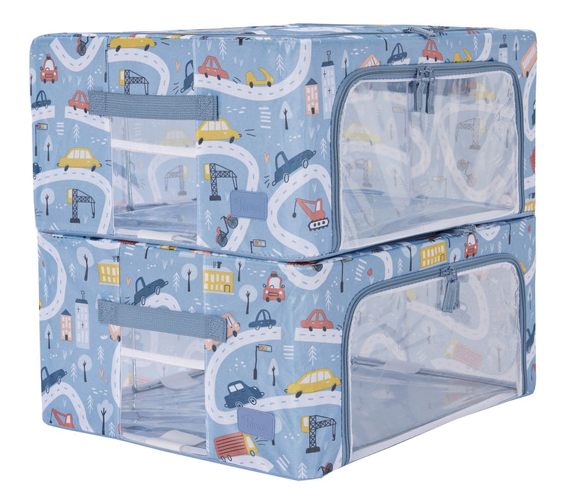 Periea Set of 2 Medium Children's Collapsible Storage Boxes — View 3