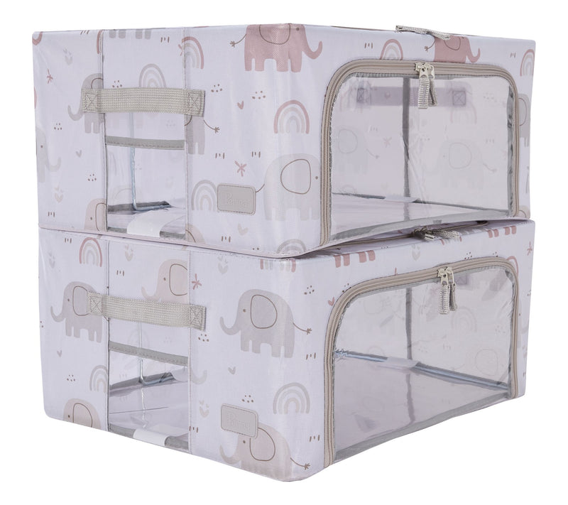 Periea Set of 2 Medium Children's Collapsible Storage Boxes — View 7