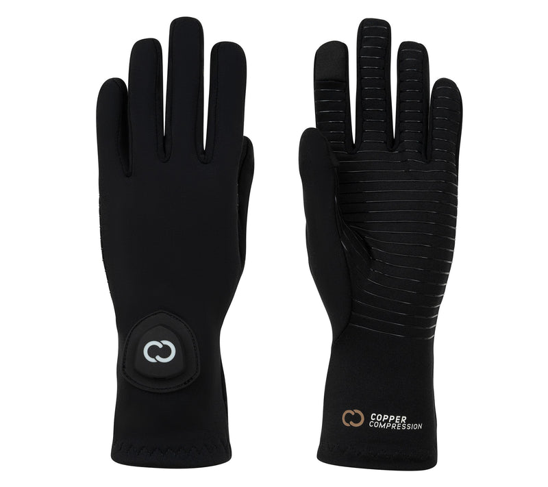 CopperVibe Rechargeable Vibration and Heat Therapy Gloves — Main view