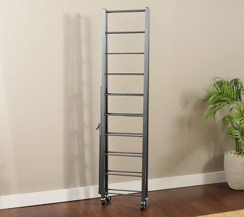 Pop-It 4 Tier Collapsible and Adjustable Storage Rack — View 3