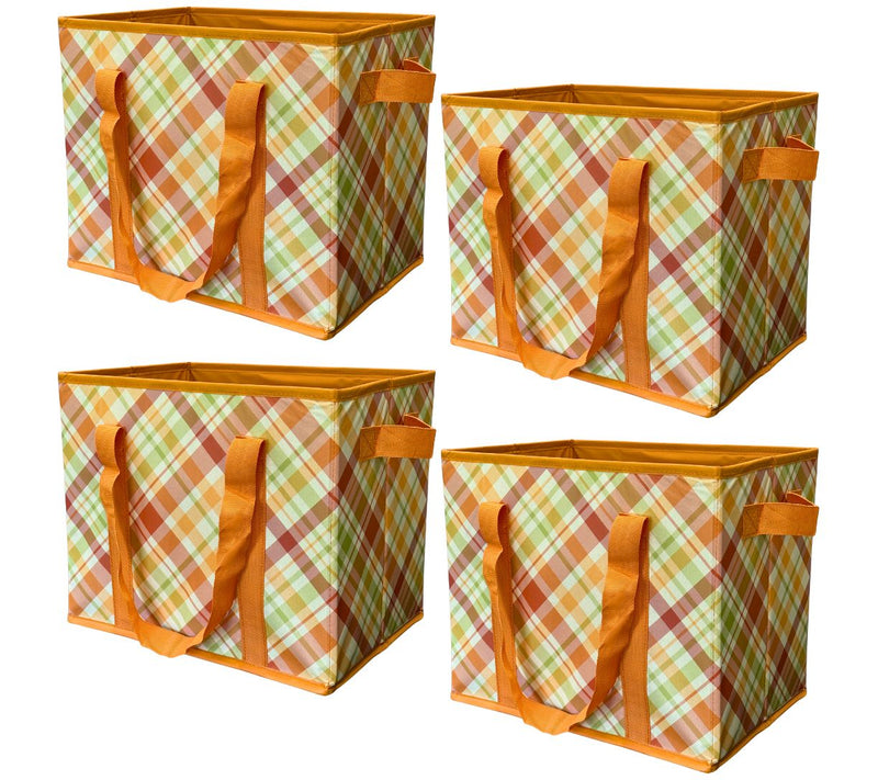 DuraSack Set of 4 Small Collapsible Storage Totes — View 7