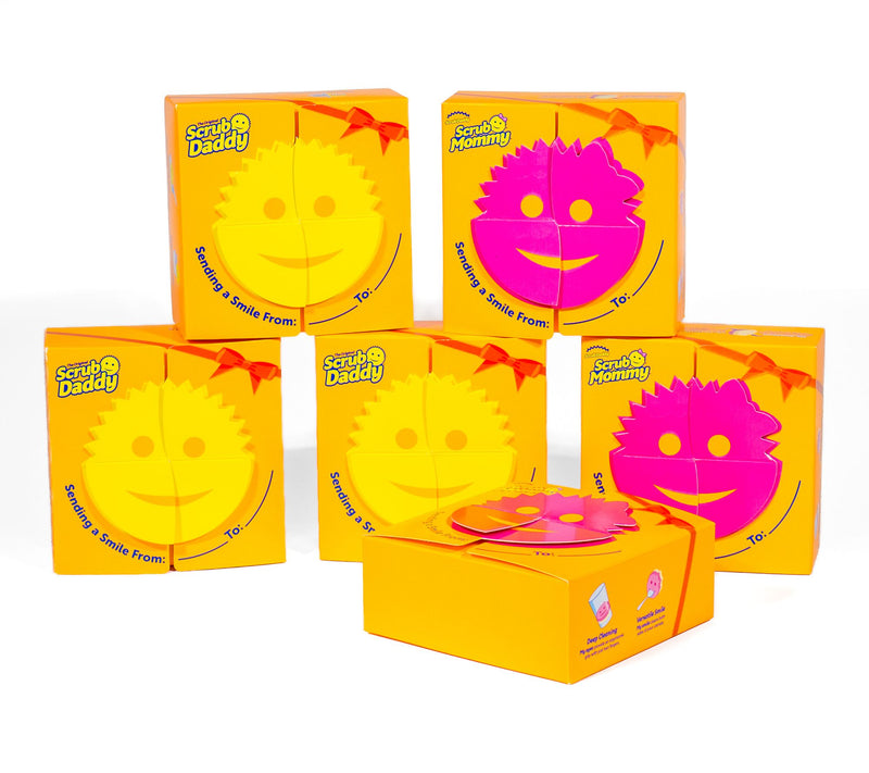 Scrub Daddy & Scrub Mommy 6pc Individual Sponges in Gift Boxes — View 2
