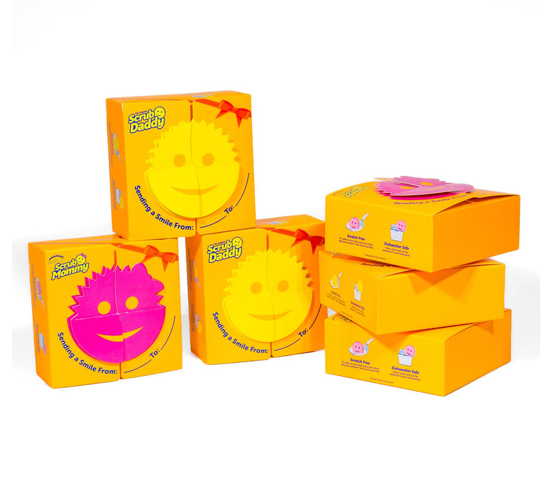 Scrub Daddy & Scrub Mommy 6pc Individual Sponges in Gift Boxes — View 3