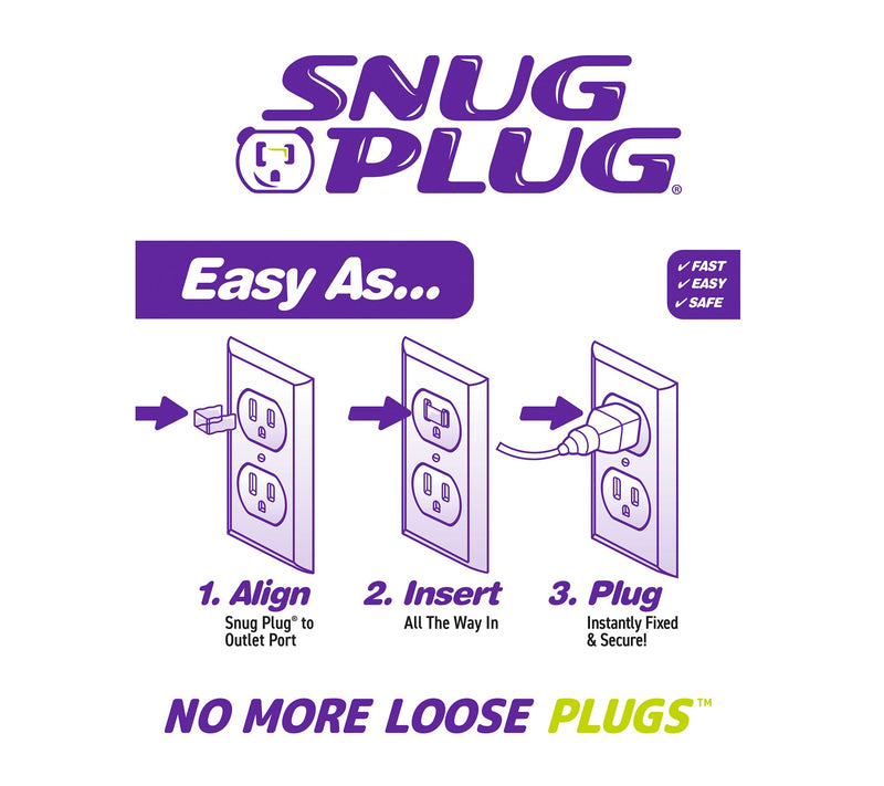 Snug Plug 35-pack Loose Plug Outlet Fix with Carrying Case — View 4