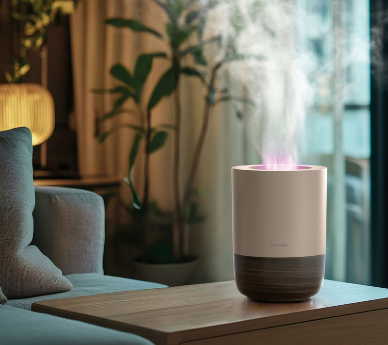 HoMedics Fireside .5 Gal Top Fill Ultrasonic Humidifier — View 8