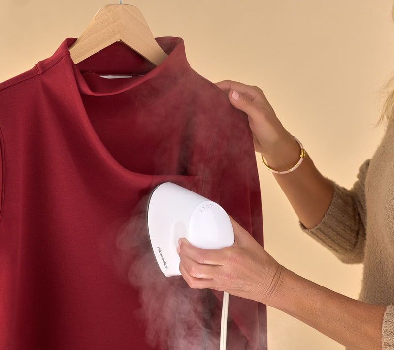 HoMedics PerfectSteam 2-in-1 Garment Steamer & Iron with 4 Settings — View 20