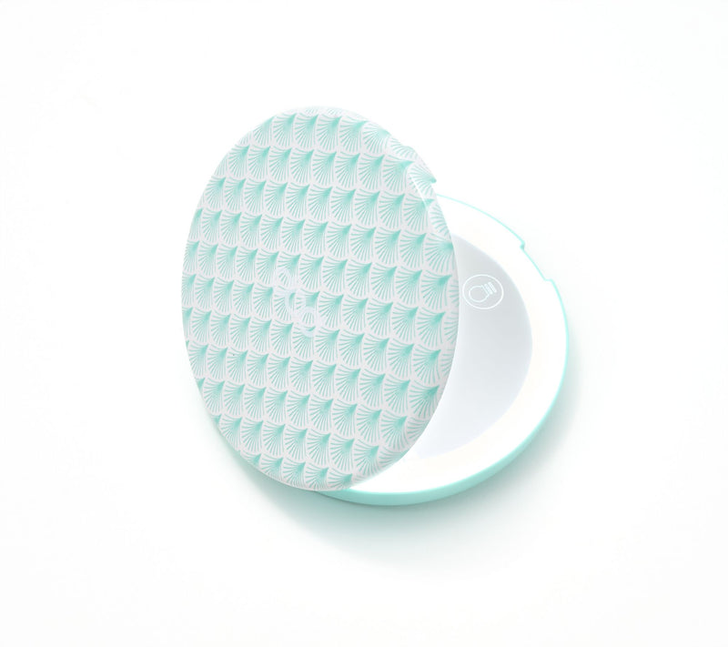 Pop Sonic Rechargeable Compact Mirror with 1X / 7X Magnification — View 17