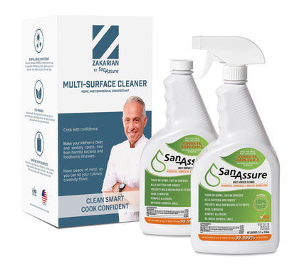 Zakarian by San-Assure Set of 2 Multisurface Cleaner