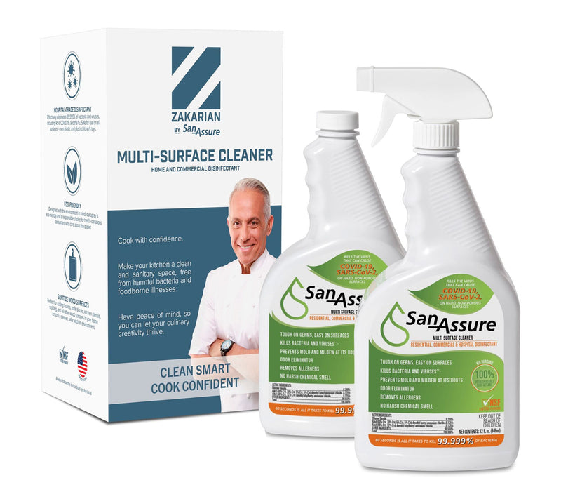 Zakarian by San-Assure Set of 2 Multisurface Cleaner — Main view