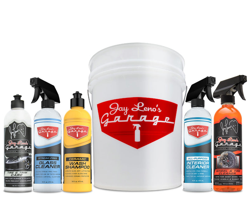 Jay Leno's Garage 6-Piece Car Essentials Kit — Main view