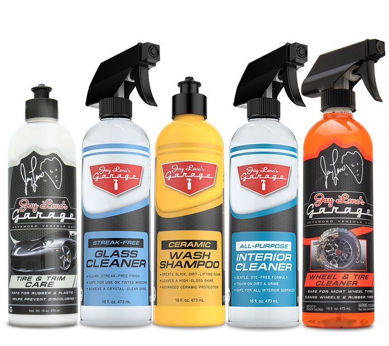 Jay Leno's Garage 6-Piece Car Essentials Kit — View 2